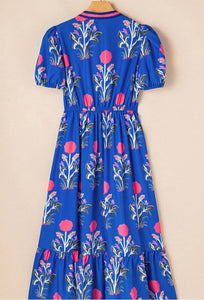 Botanical Bloom Midi Dress* Preorder* ETA 7/14 days