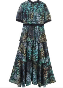 Safari Ruffles Animal Print Dress **Preorder - ETA 6/3