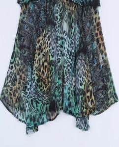 Safari Ruffles Animal Print Dress **Preorder - ETA 6/3