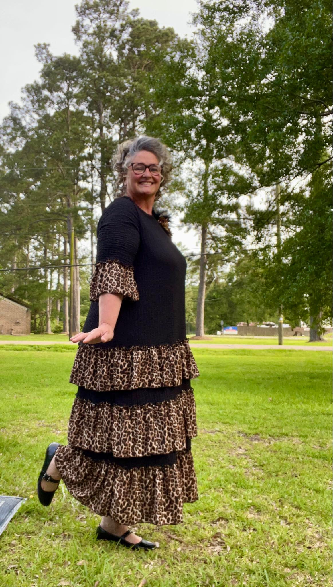 Leopard Luxe Flow Dress * Reg & Curvy