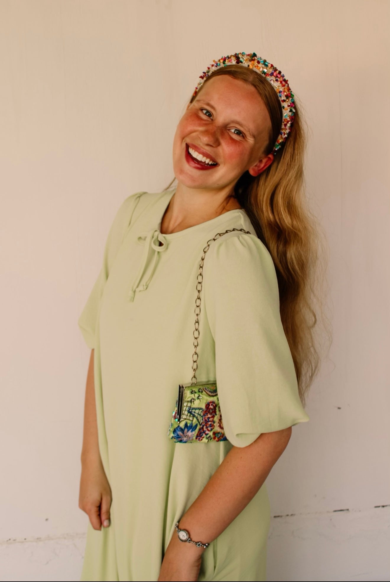 Green Meadow Ruffle Midi Dress - Reg & Curvy