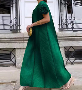 Side View of Green Color - London Dress ☆ Preorder ☆ ETA 2/3 Weeks