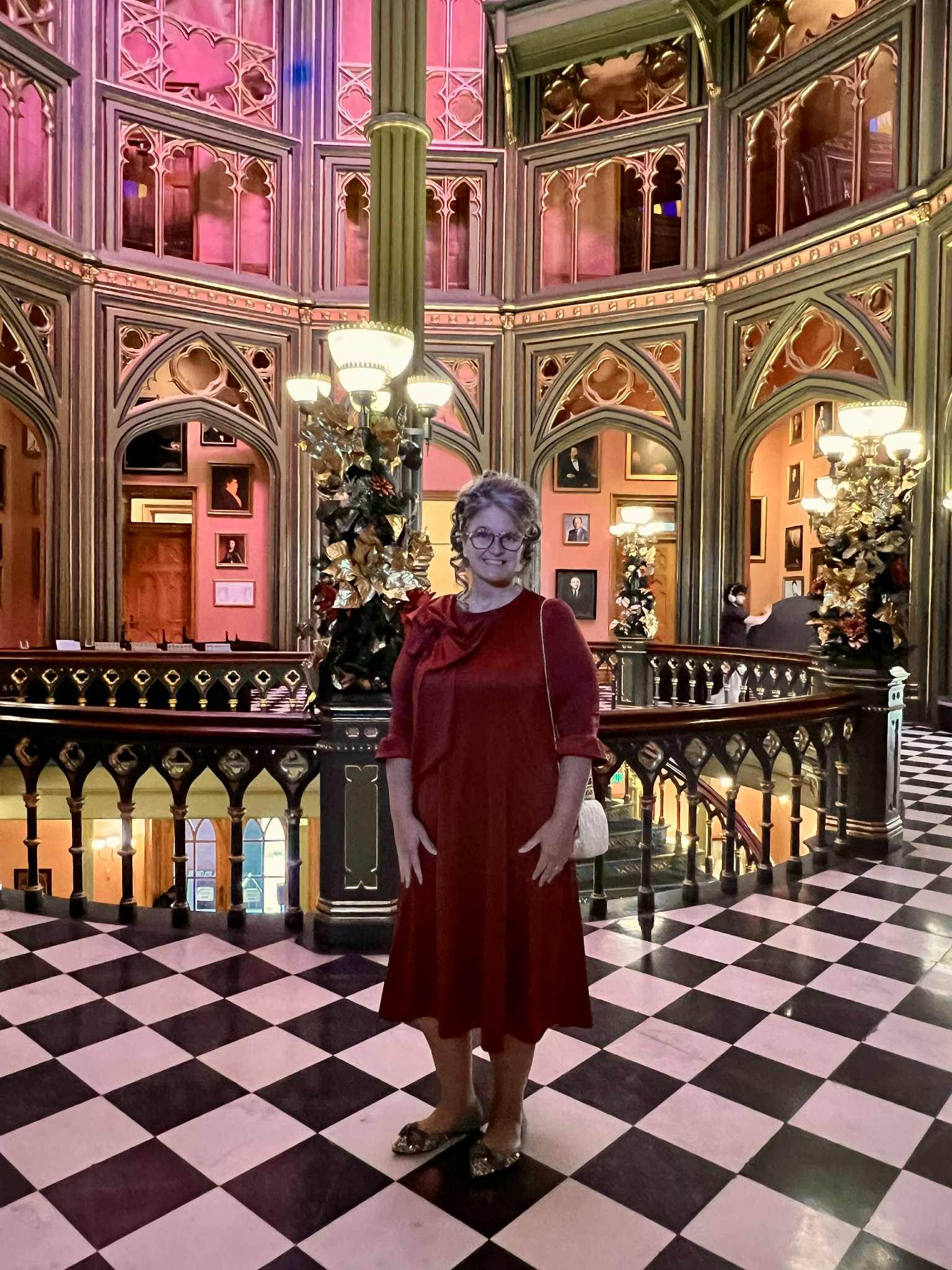 ✨ Regal Ribbon Knit Satin Dress In Burgundy✨Sizes Small - 3X