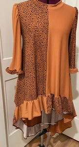 Pumpkin Spice Tunic - Exclusive collection - Blessed To Bless Boutique